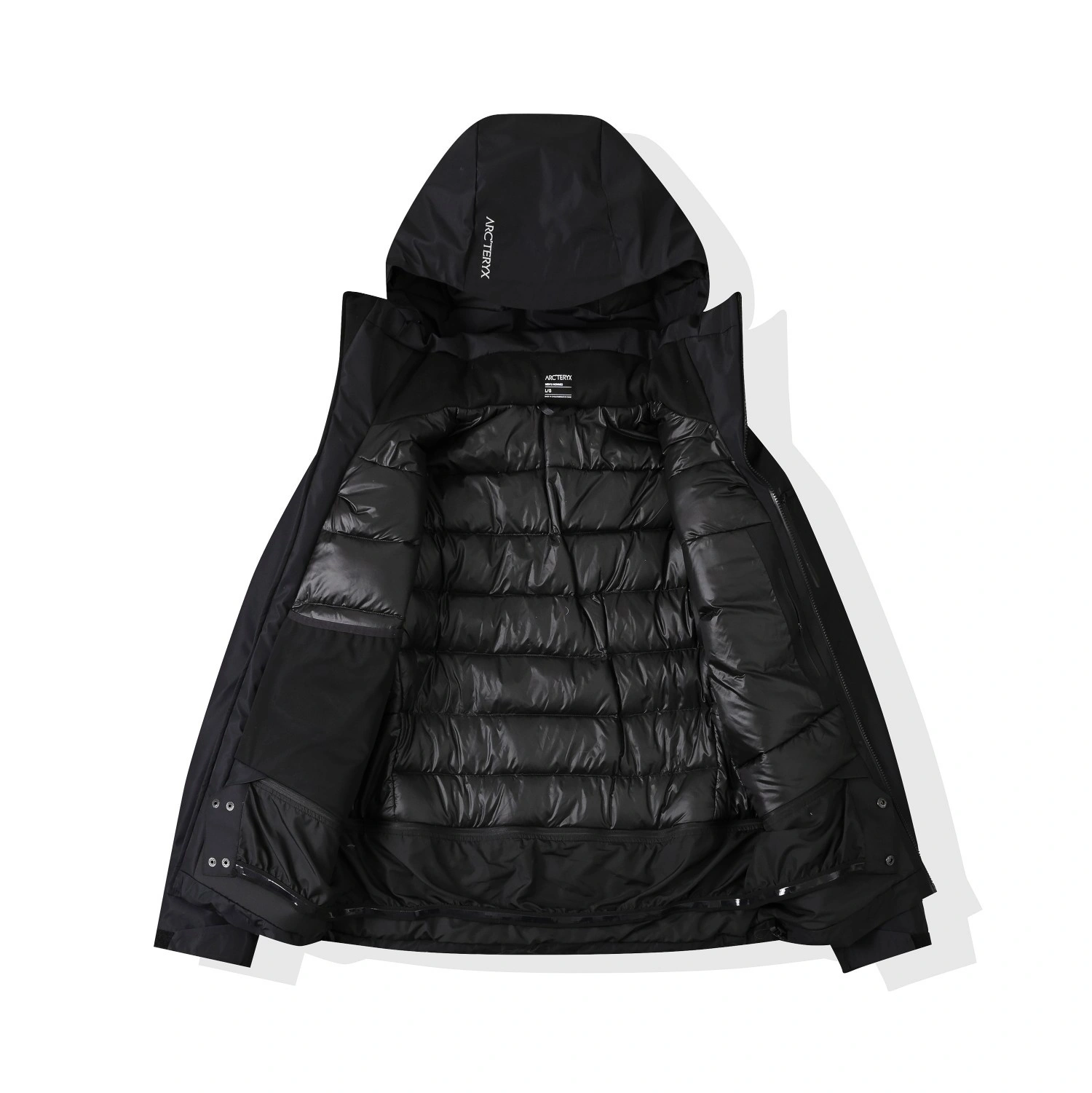 &wg.luxury- 1r3t5ryx embroidery Down Jacket 90 White duvet feather oversized 2colour item:D-F110J1511-2